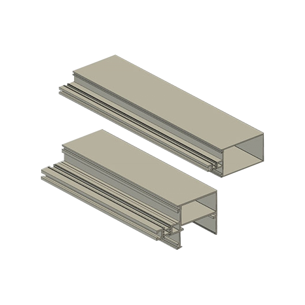 Profil Aluminium Dinding Tirai