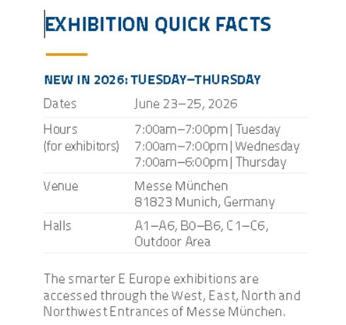Jiangyin Jianbang Aluminium Co., Ltd. akan mengadakan pameran di Pameran Energi Cerdas 2026 di Munich, Jerman.